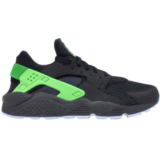 Nike Air Huarache Run FB Black Poison Green 12